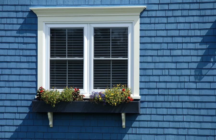 A Colourful Shingled House