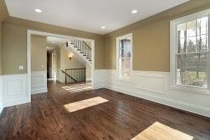 Living Room In New Construction