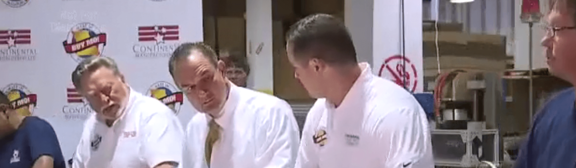 Lt. Governor Mike Kehoe visits Continental Siding
