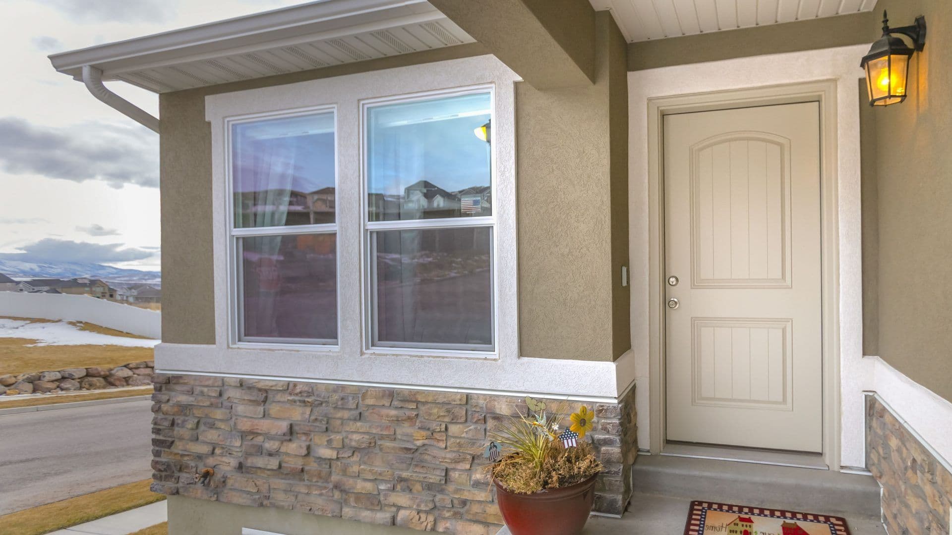 house with window