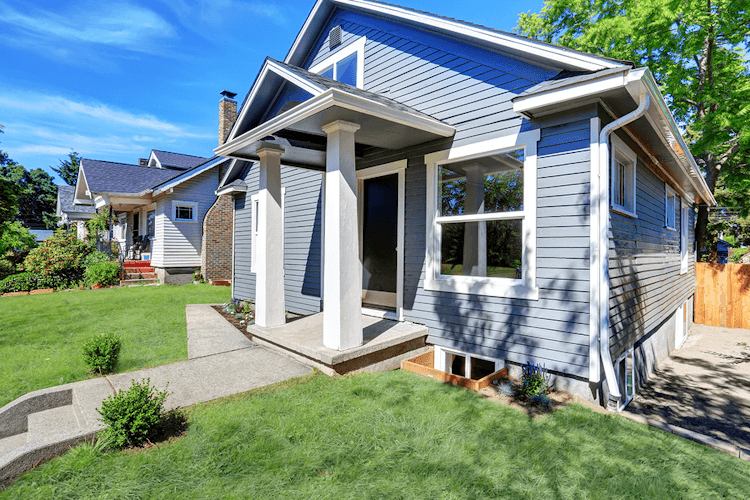 home with siding