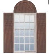 Louver-Panel Combination