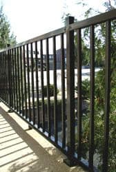 Ultra Black Railing